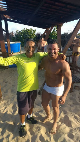 O patrão e Eduardo Costa, sucesso garantido!